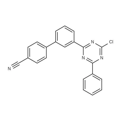 CAS:2260561-71-3|3'-(4-Klór-6-fenil-1,3,5-triazin-2-il)-[1,1'-bifenil]{{13} }karbonitril