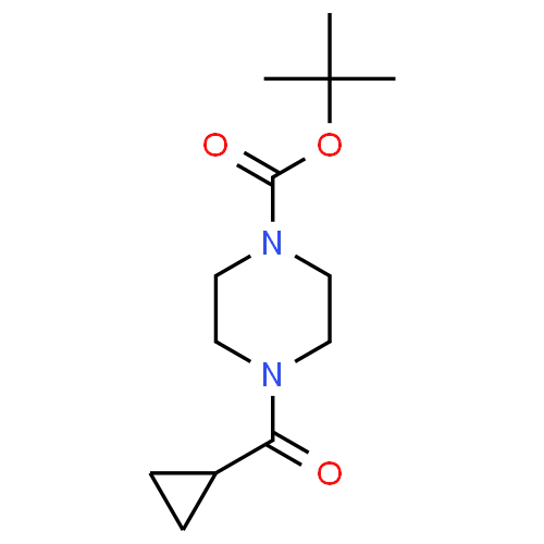 CAS 414910-15-9|terc-butil-4-(ciklopropilkarbonil)-1-piperazin-karboxilát