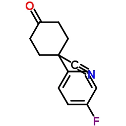 CAS:56326-98-8|4-CIÁN-4-(4-FLUOR-FENIL)CIKLOHEXANON