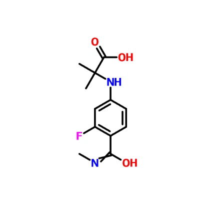 CAS 1289942-66-0|N-[3-Fluor-4-[(metilamino)karbonil]fenil]-2-metilalanin