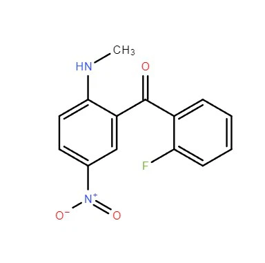 CAS:735-06-8|2'-fluor-2-metilamino-5-nitrobenzofenon