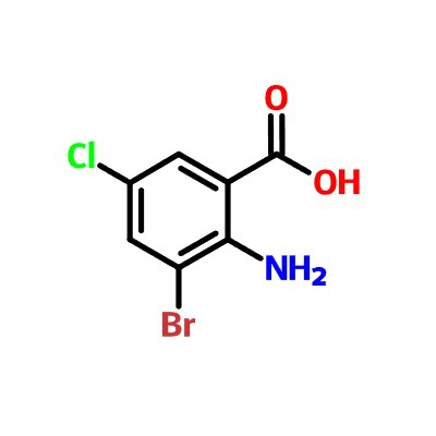 CAS:41198-02-1|2-Amino-3-bróm-5-klór-benzoesav