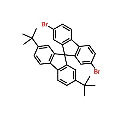 CAS:439791-57-8|2,7-Dibróm-2',7'-di-terc-butil-9,9'-spirobi[fluorén]