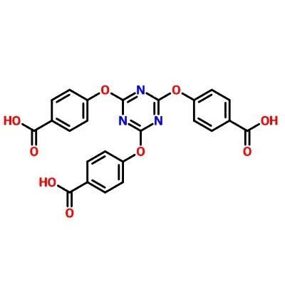 CAS:118803-83-1|4,4',4''-((1,3,5-triazin-2,4,6-triil)trisz(oxi))tribenzoesav