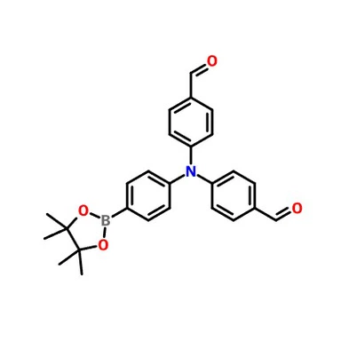 CAS:2009169-65-5|4,4'-((4-(4,4,5,5-tetrametil-1,3,2-dioxaborolán-2-il)fenil)azándiil)dibenzaldehid